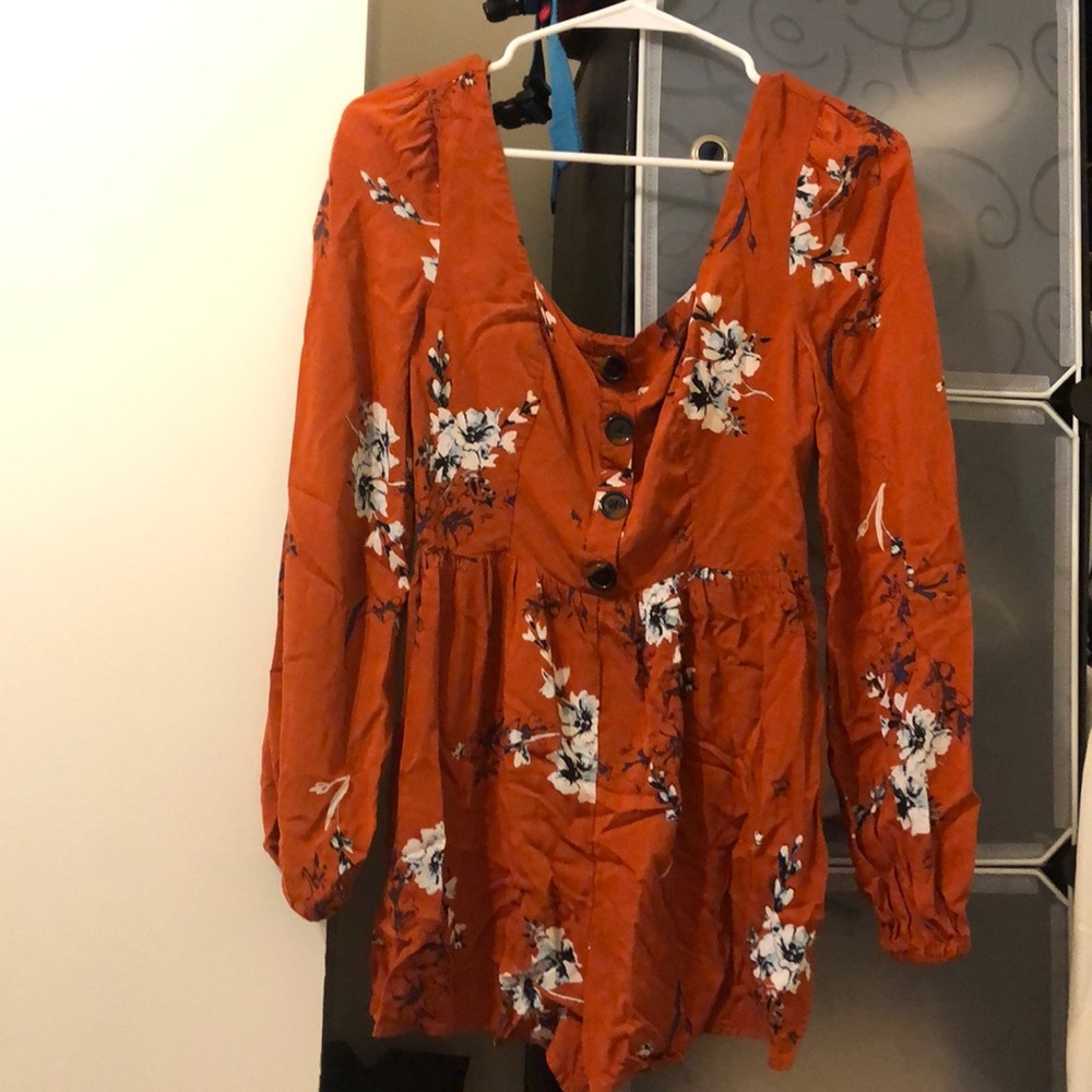 Cute Fall Romper